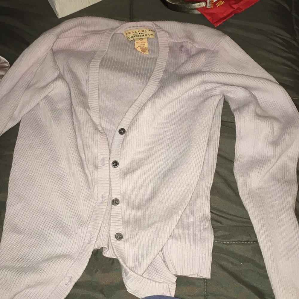 Light Gray Telluride Cardigan